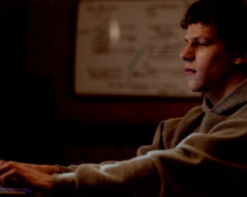 Jesse Eisenberg from the movie THE SOCIAL NETWORK