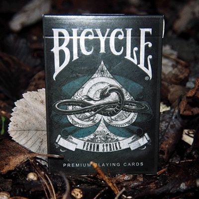 Venom Strike Bicycle Playing Cards