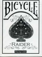 Raider Bicycle Deck White by US Playing Card - (Earn 2 reward points on this item worth £0.38)
