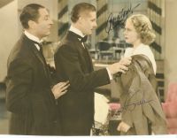 Alice Faye (1915-1998) Don Ameche (1908-1993) Signed photo