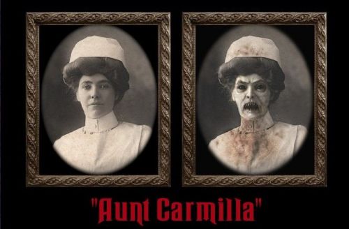 Aunt Camilla Changing Portrait