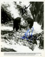 Mille Jovovich / Brain Krause BLUE LAGOON In Person Signed Photo - (Earn 10 reward points on this item worth $2.50)