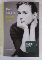 Demi Moore INSIDE OUT A MEMOIR Signed Book