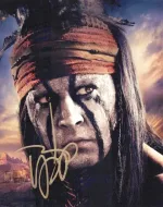 Johnny Depp - LONE RANGER - (Earn 9 reward points on this item worth $2.25)
