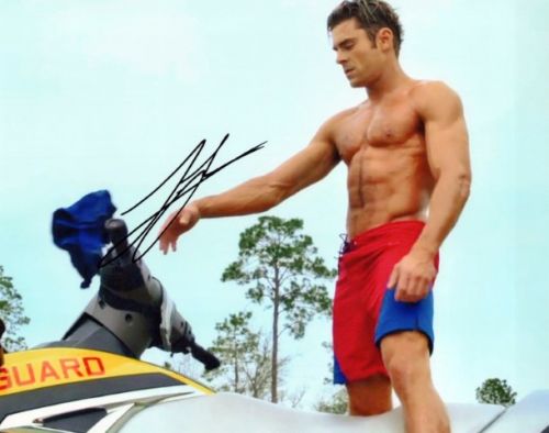Zac Efron from the movie BAYWATCH