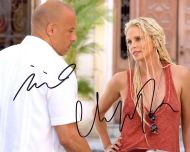 Vin Diesel / Charlize Theron from the movie FATE OF THE FURIOUS - (Earn 17 reward points on this item worth $4.25)