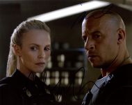 Vin Diesel / Charlize Theron from the movie THE FATE OF THE FURIOUS - (Earn 17 reward points on this item worth $4.25)