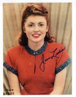 Joan Leslie (1925-2015) - (Earn 7 reward points on this item worth $1.75)