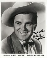 Richard "Chito" Martin (1917-1994) - (Earn 2 reward points on this item worth $0.50)