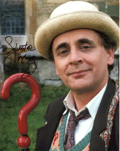 Sylvester McCoy from the TV series DR. WHO