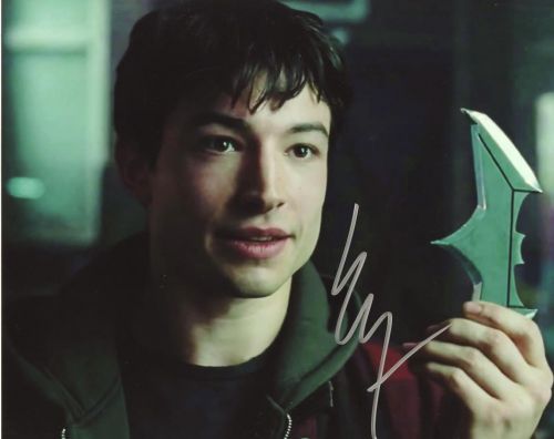 Ezra Miller from the movie JUSTICE LEAGUE