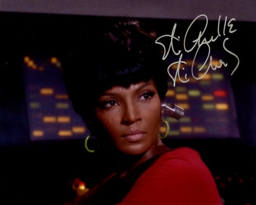 Nichelle Nichols (1932-2022)  from the TV series STAR TREK