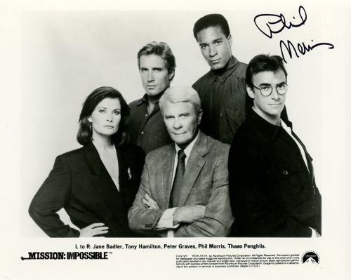 Phil Morris from the TV show MISSION IMPOSSIBLE