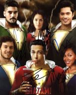SHAZAM Cast signed by 6 - (Earn 50 reward points on this item worth $12.50)