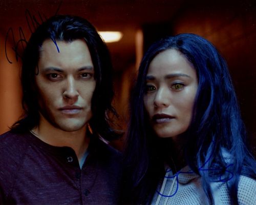Blair Redford / Jamie Chung from the TV series THE GIFTED