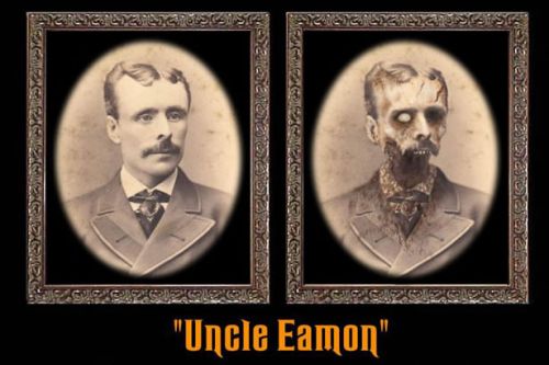 Uncle Eamon Changing Portrait