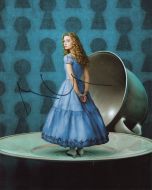 Mia Wasikowska from the movie ALICE IN WONDERLAND - (Earn 6 reward points on this item worth $1.50)