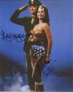Lynda Carter and Lyle Waggoner from the TV series WONDER WOMAN - (Earn 15 reward points on this item worth €3.32)
