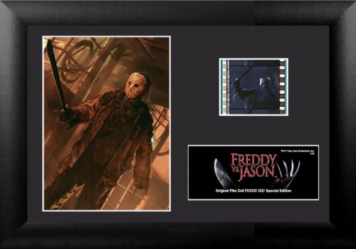 Freddy vs. Jason (Jason Voorhees) Minicell FilmCells Framed Desktop Presentation