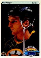 Ken Hodge HOCKEY Signed Sport Card