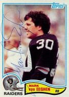 Mark Van Eeghan FOOTBALL Signed Sport Card - (Earn 2 reward points on this item worth $0.50)